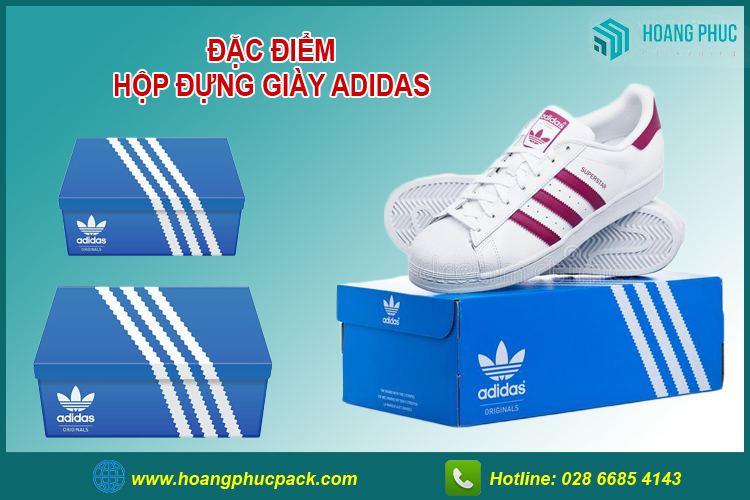 Hộp đựng giày adidas