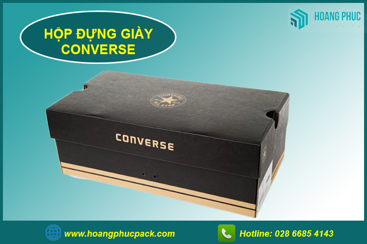 Hộp đựng giày converse 