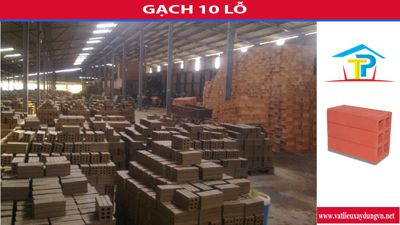 Gạch 10 lỗ