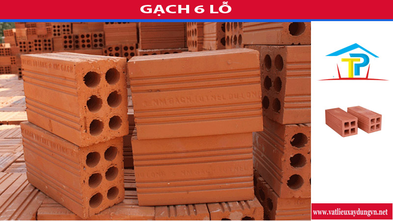 Gạch 6 lỗ