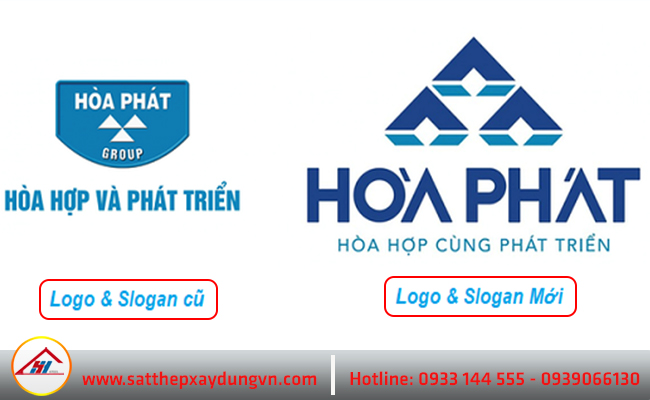 Logo thép Hòa Phát