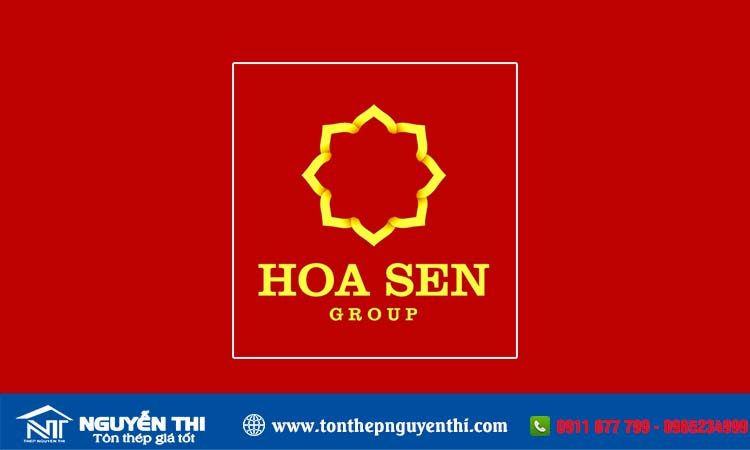 Logo tôn hoa sen