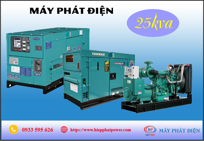 Máy phát điện 25kva