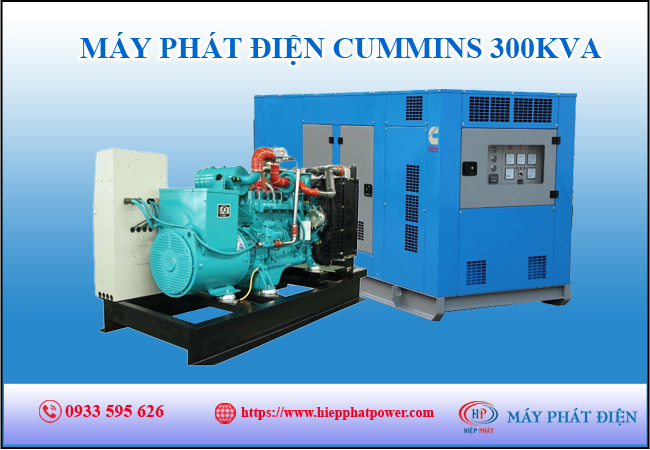 Máy phát điện cummins 300kva