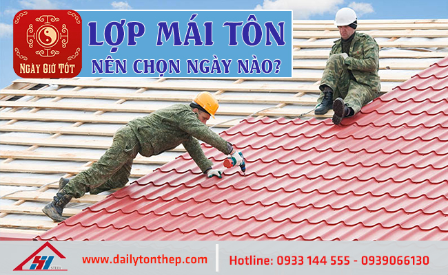 Xem ngày lợp mái tôn