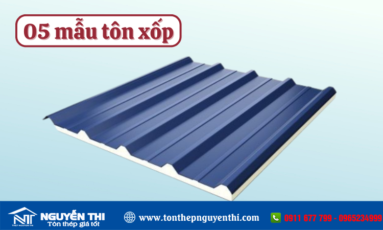 Tôn xốp 3 lớp