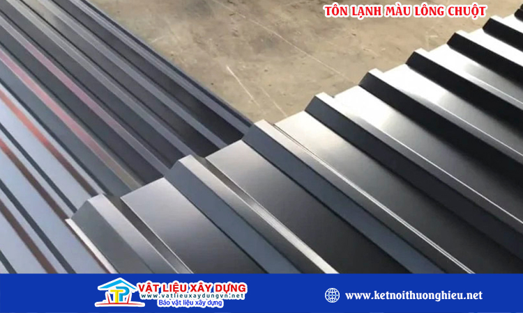 Tôn lạnh màu lông chuột