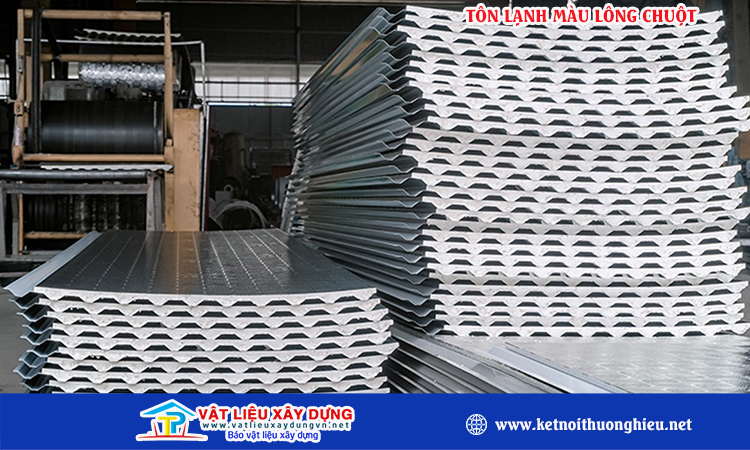 Tôn lạnh màu lông chuột