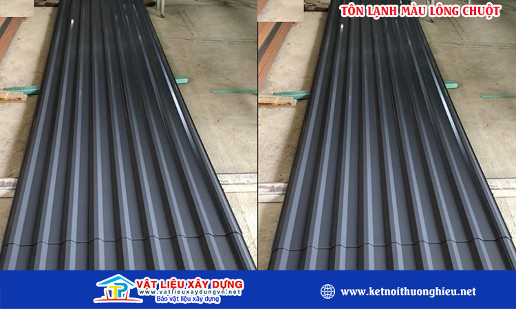 Tôn lạnh màu lông chuột