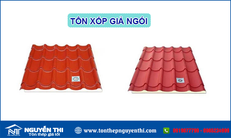 Tôn xốp giả ngói