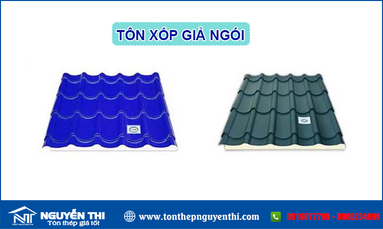 Tôn xốp giả ngói